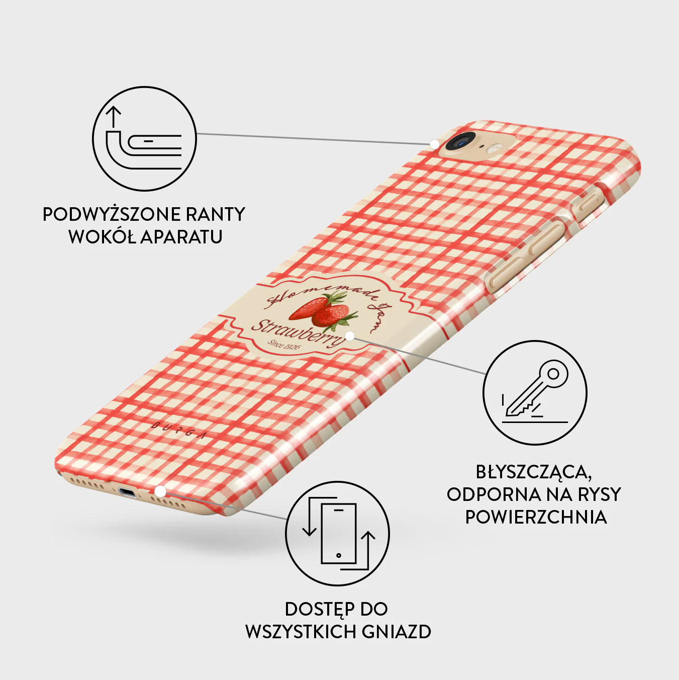 Grandma's Jam - iPhone SE (2022) Etui - Image 3
