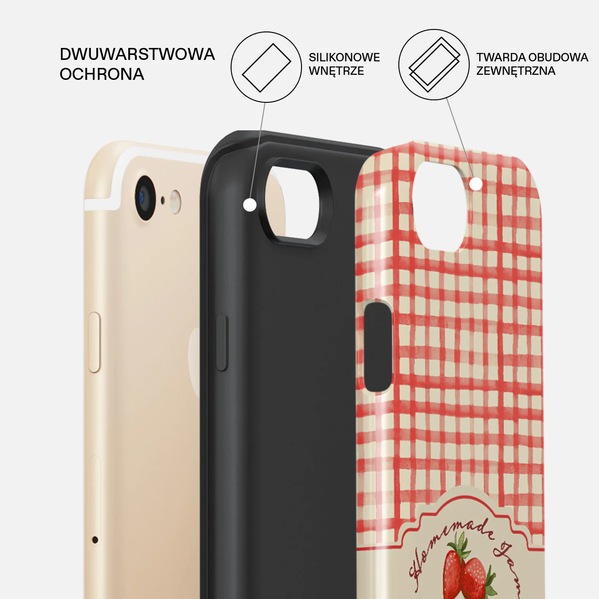 Grandma's Jam - iPhone SE (2022) Etui - Image 6