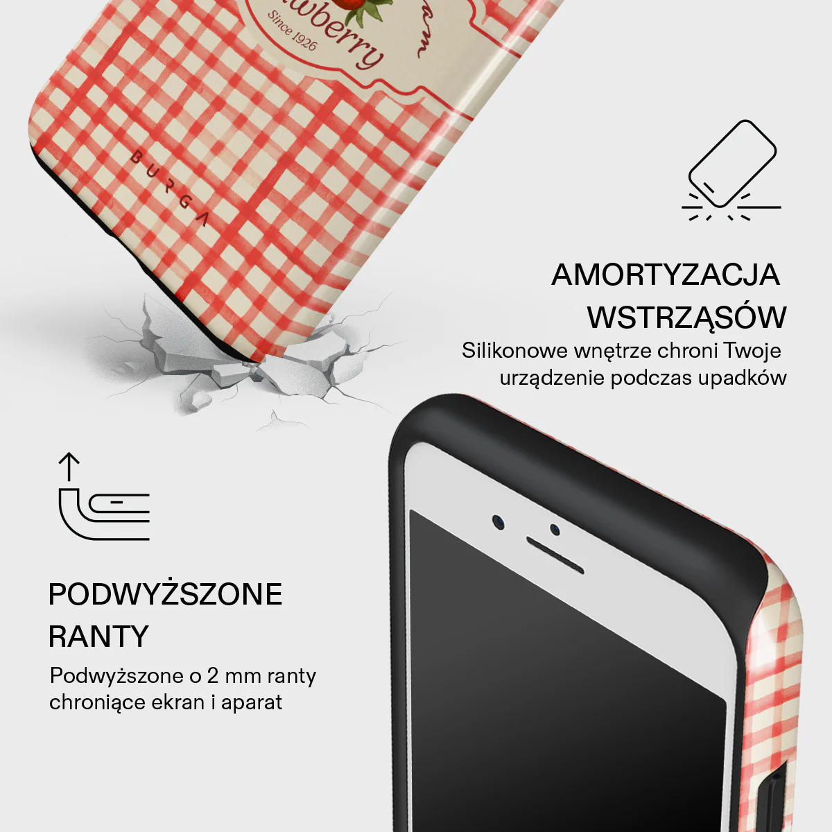 Grandma's Jam - iPhone SE (2022) Etui - Image 8