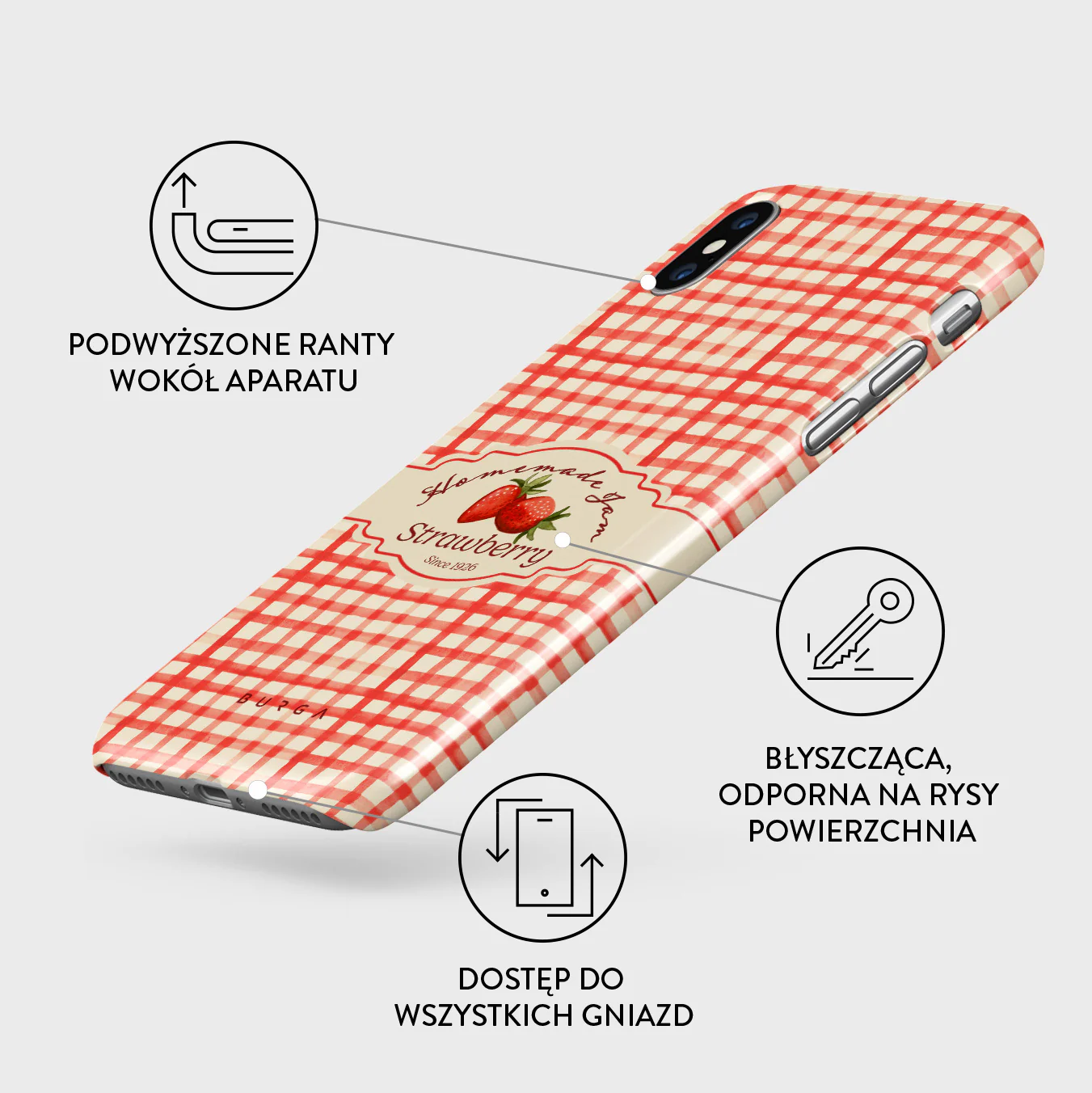 Grandma's Jam - iPhone X / XS Etui - Image 3