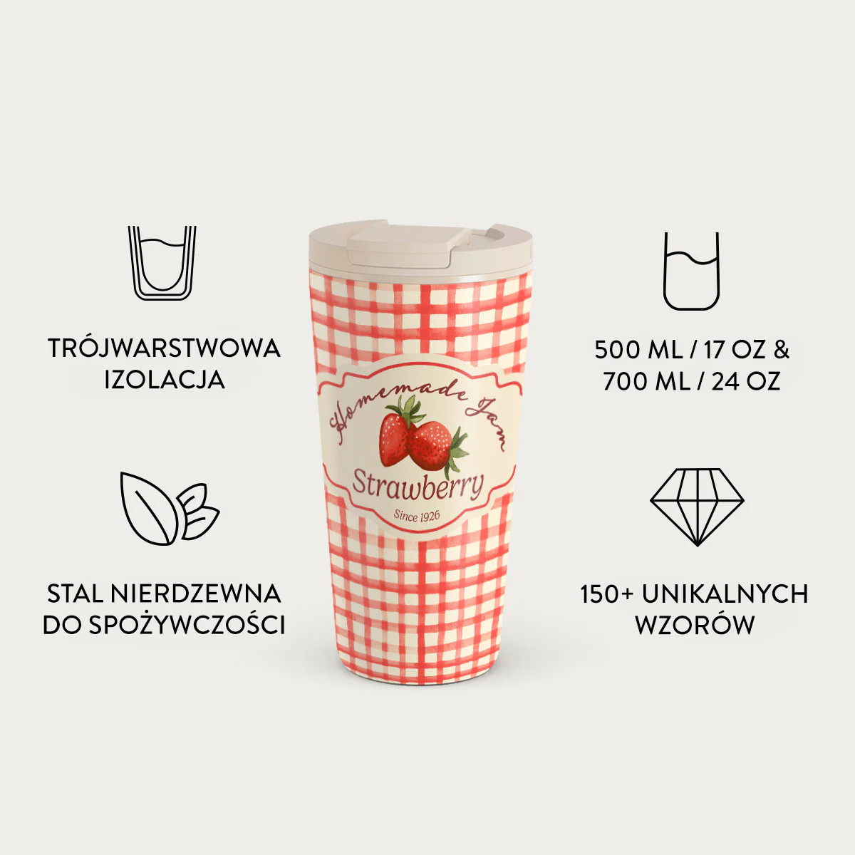 Grandma's Jam - Kubek podróżny - Image 7