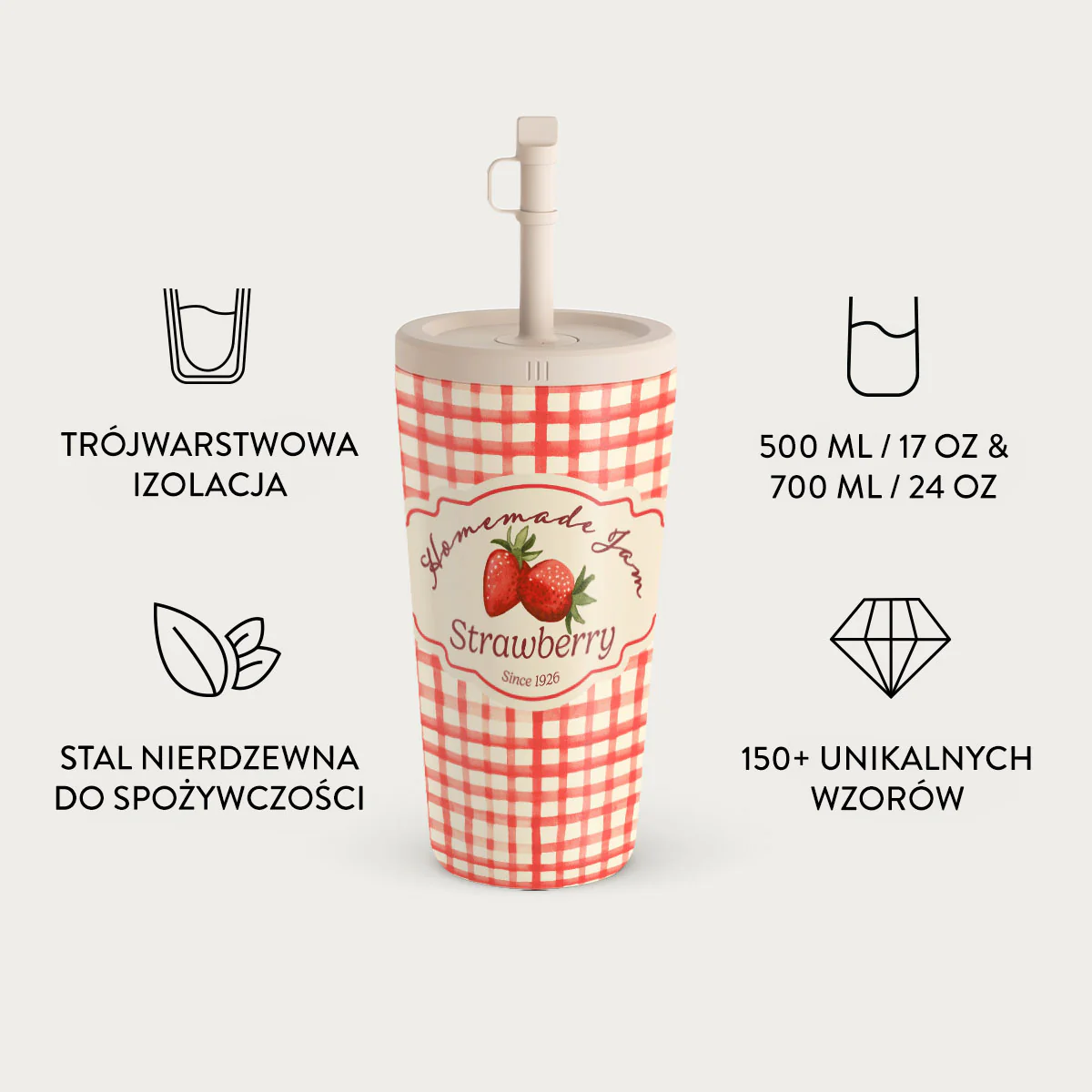 Grandma's Jam - Kubek podróżny - Image 8