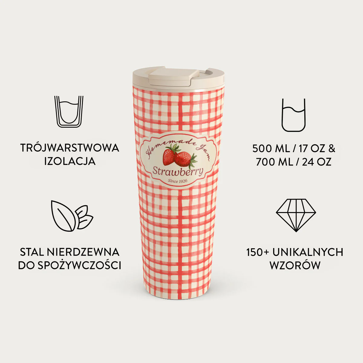 Grandma's Jam - Kubek podróżny - Image 9