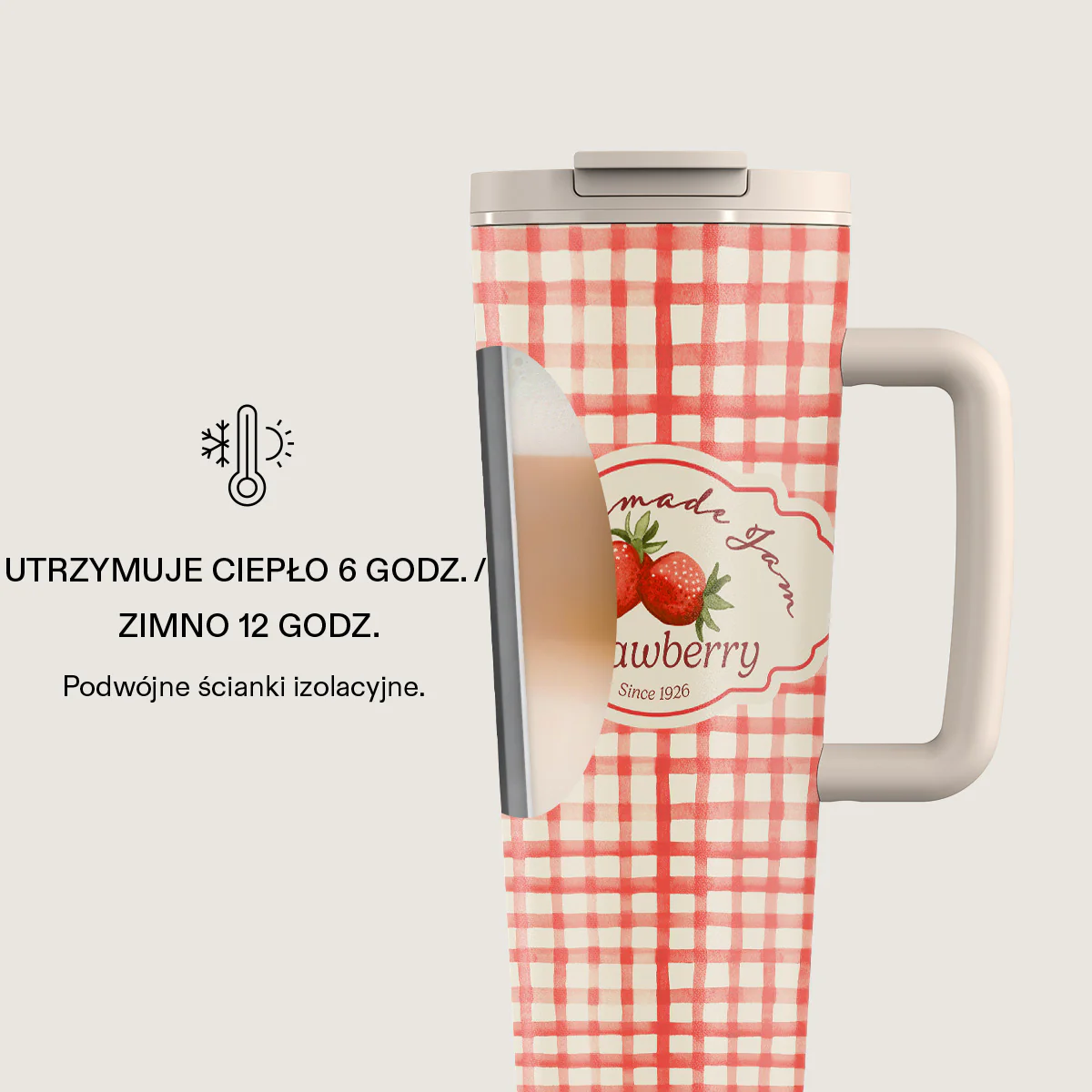 Grandma's Jam - Kubek podróżny EasyGrip - Image 4
