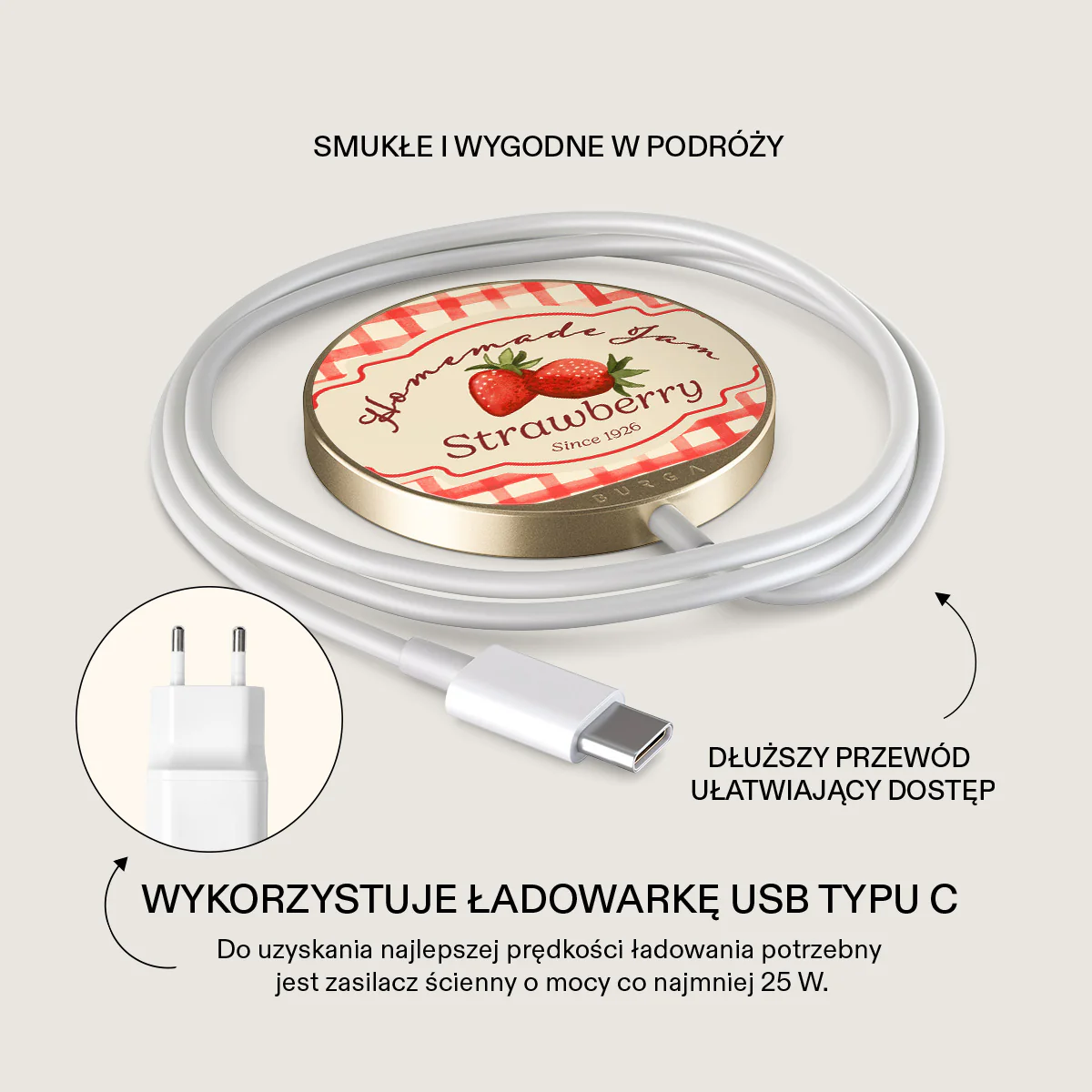Grandma's Jam - Magnetyczna ładowarka bezprzewodowa - Image 3