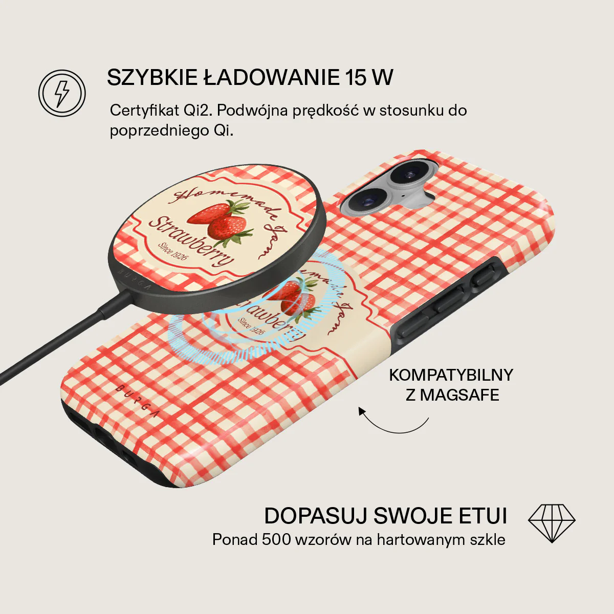 Grandma's Jam - Magnetyczna ładowarka bezprzewodowa - Image 5