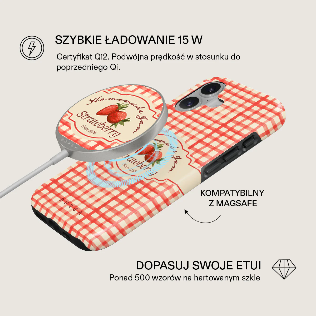 Grandma's Jam - Magnetyczna ładowarka bezprzewodowa - Image 8