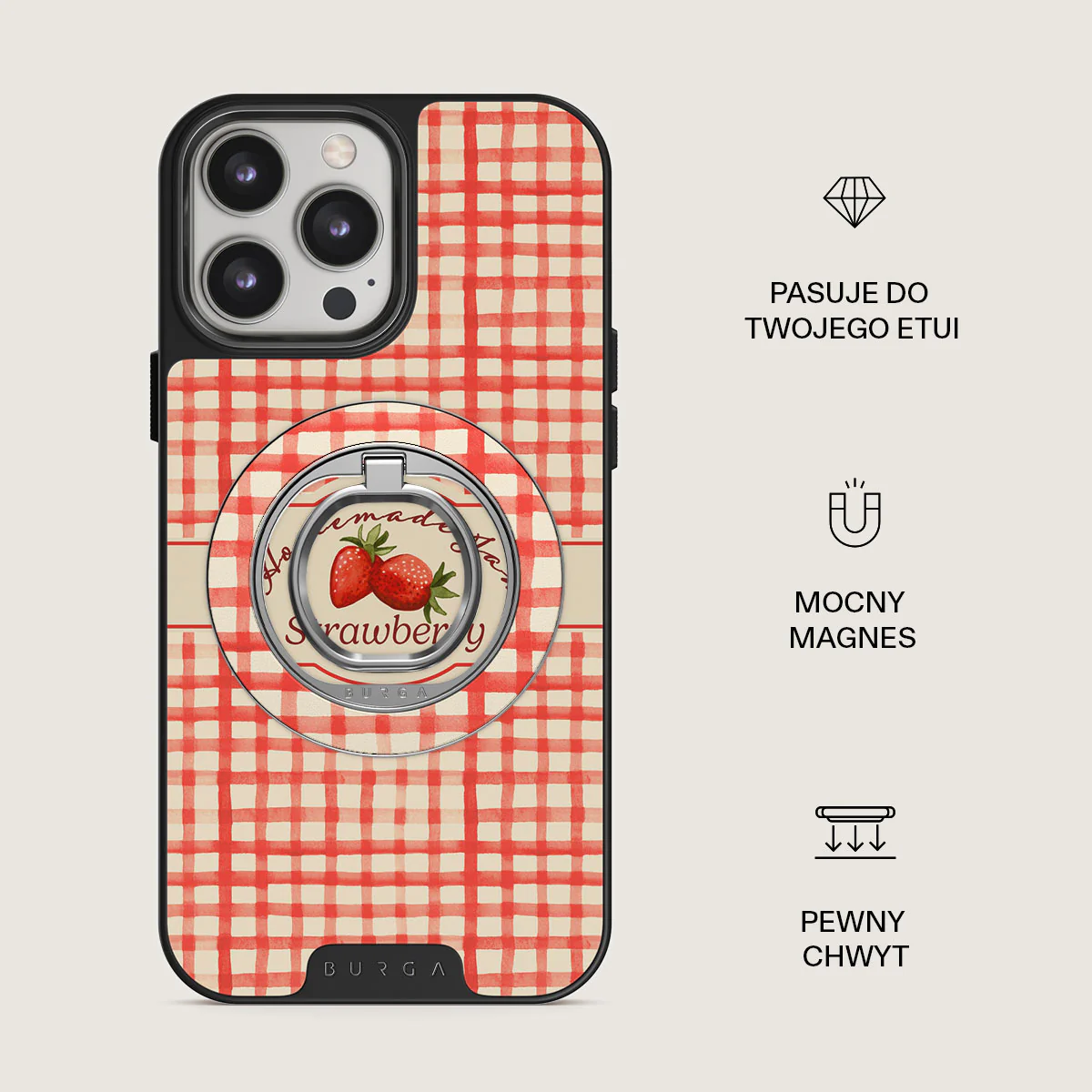 Grandma's Jam - Magnetyczny Okrągły Uchwyt - Image 2