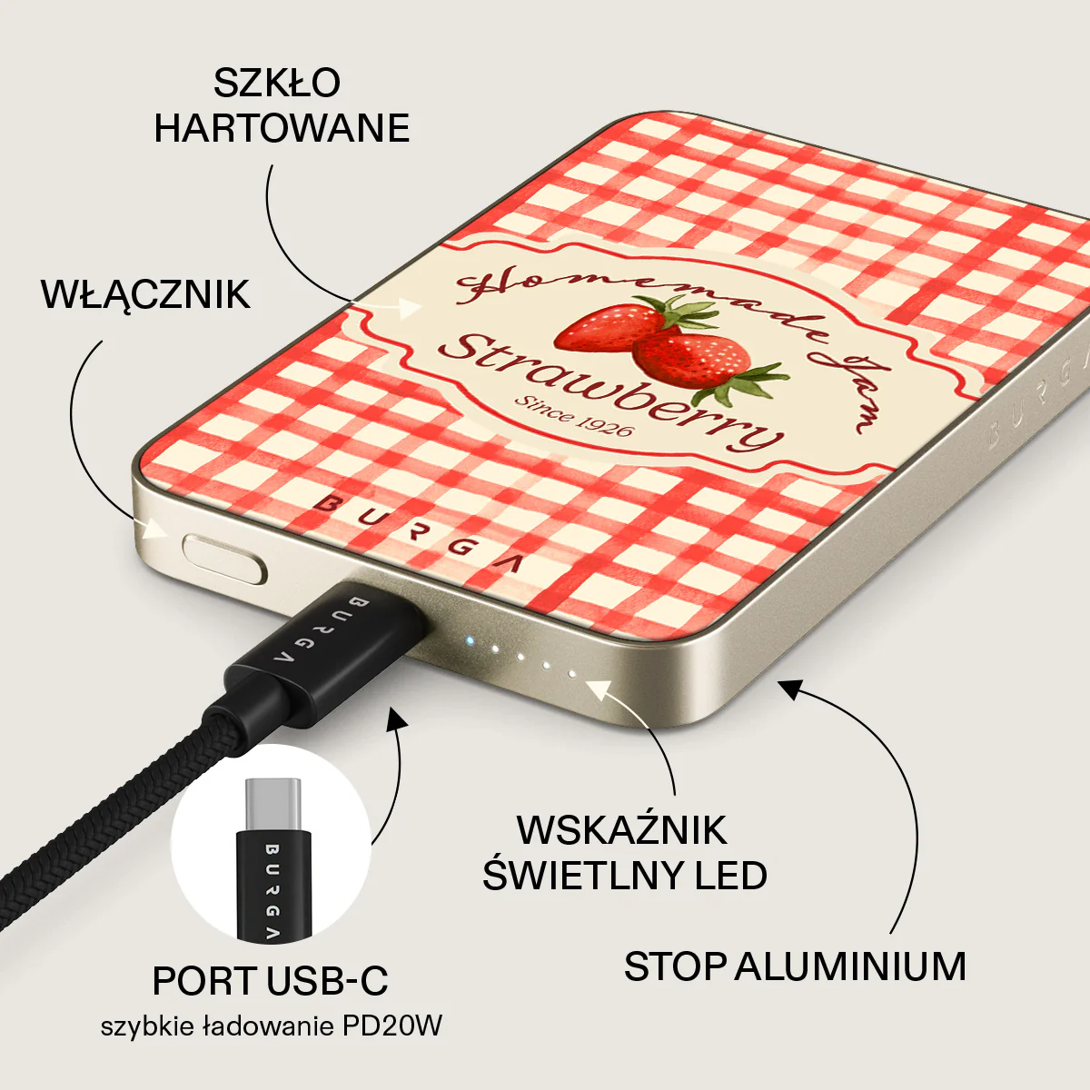 Grandma's Jam - Magnetyczny power bank - Image 10