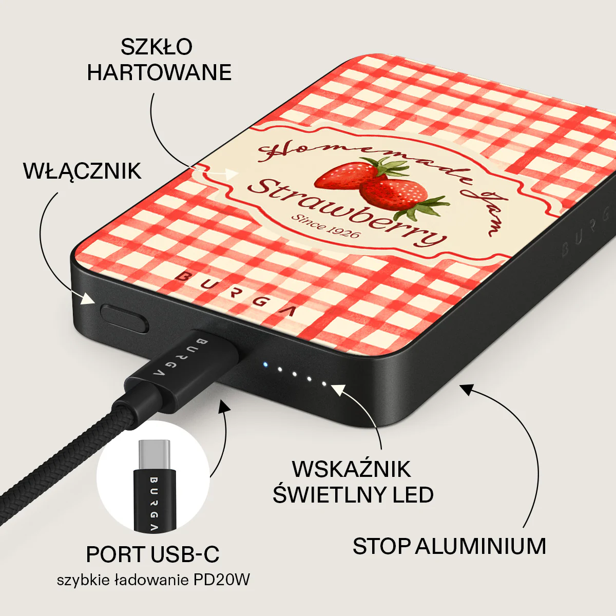 Grandma's Jam - Magnetyczny power bank - Image 20