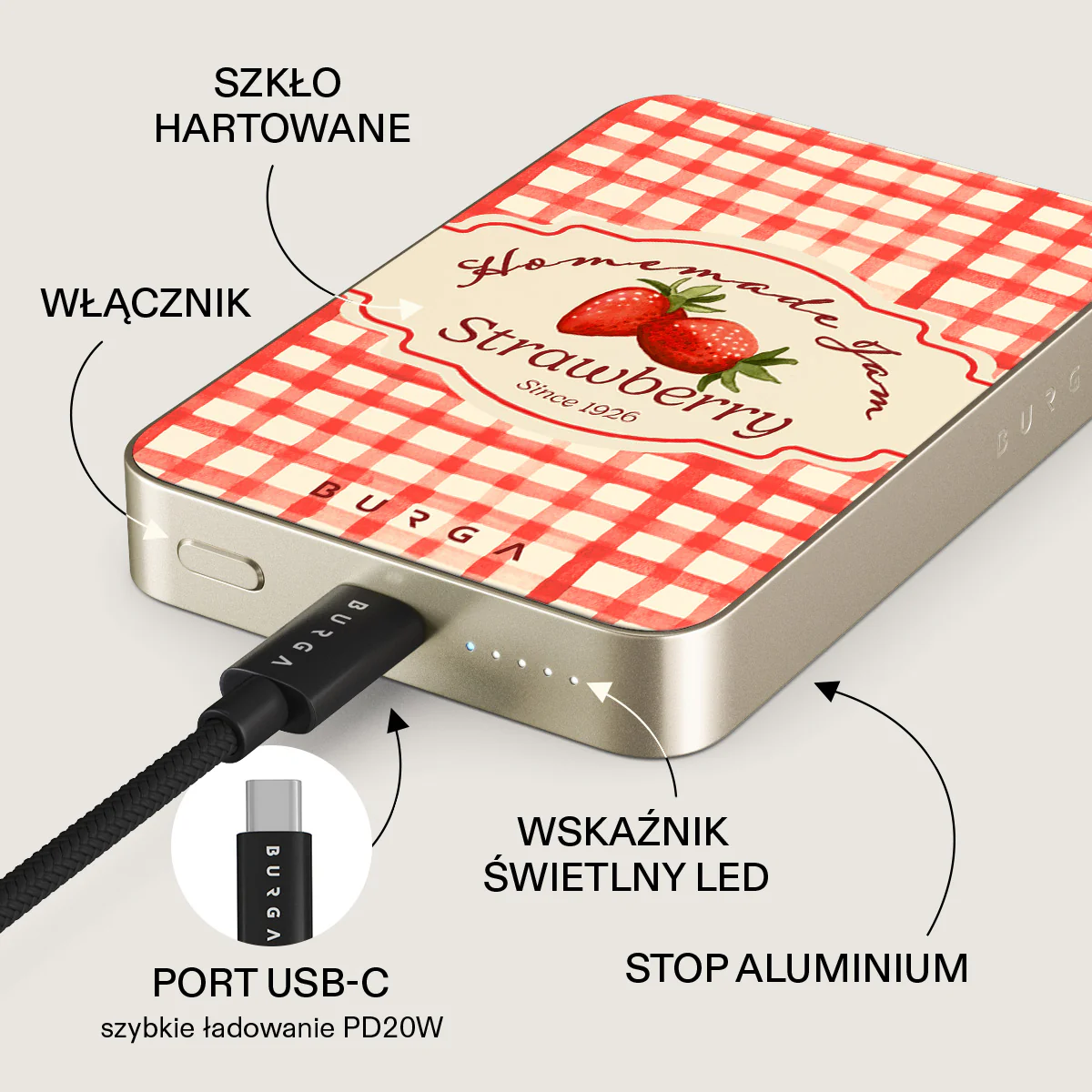 Grandma's Jam - Magnetyczny power bank - Image 25