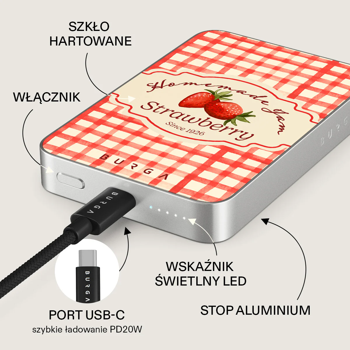 Grandma's Jam - Magnetyczny power bank - Image 30