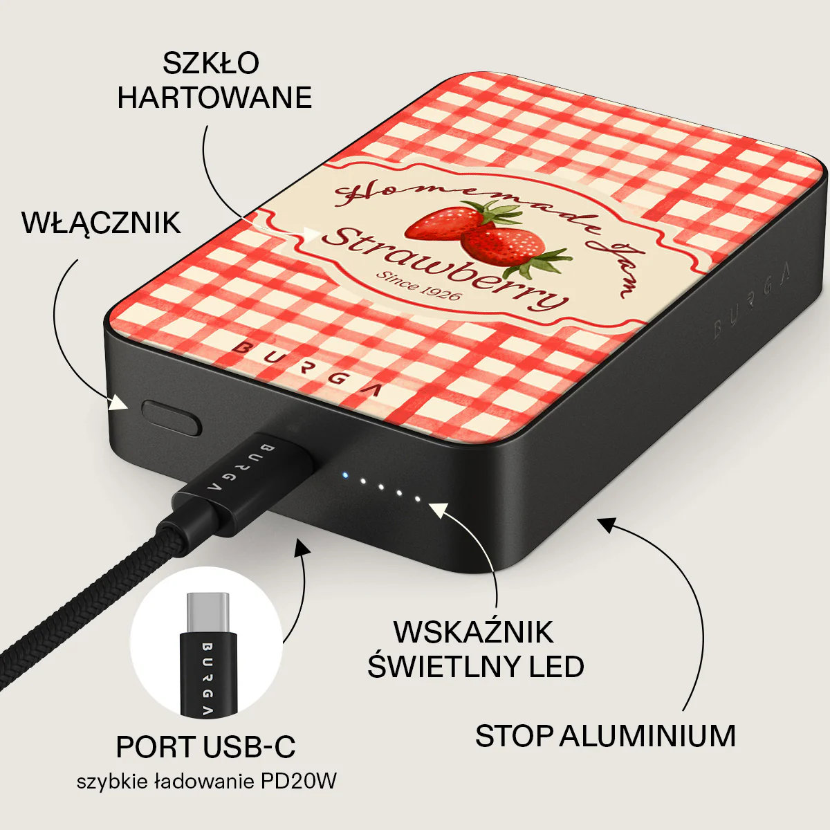 Grandma's Jam - Magnetyczny power bank - Image 35