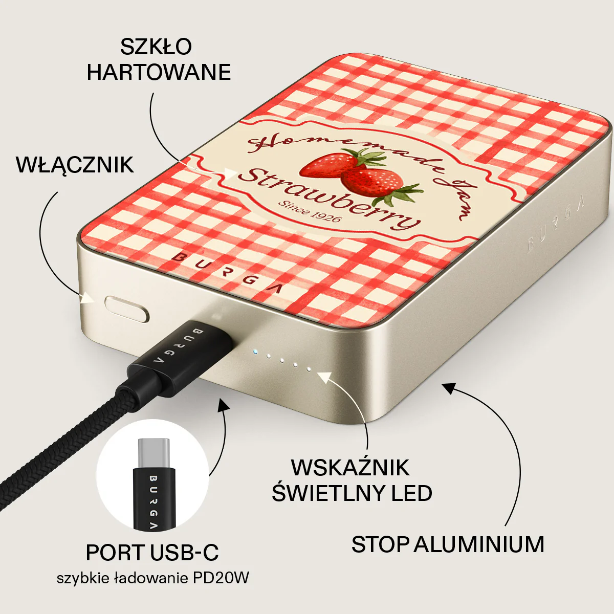Grandma's Jam - Magnetyczny power bank - Image 40