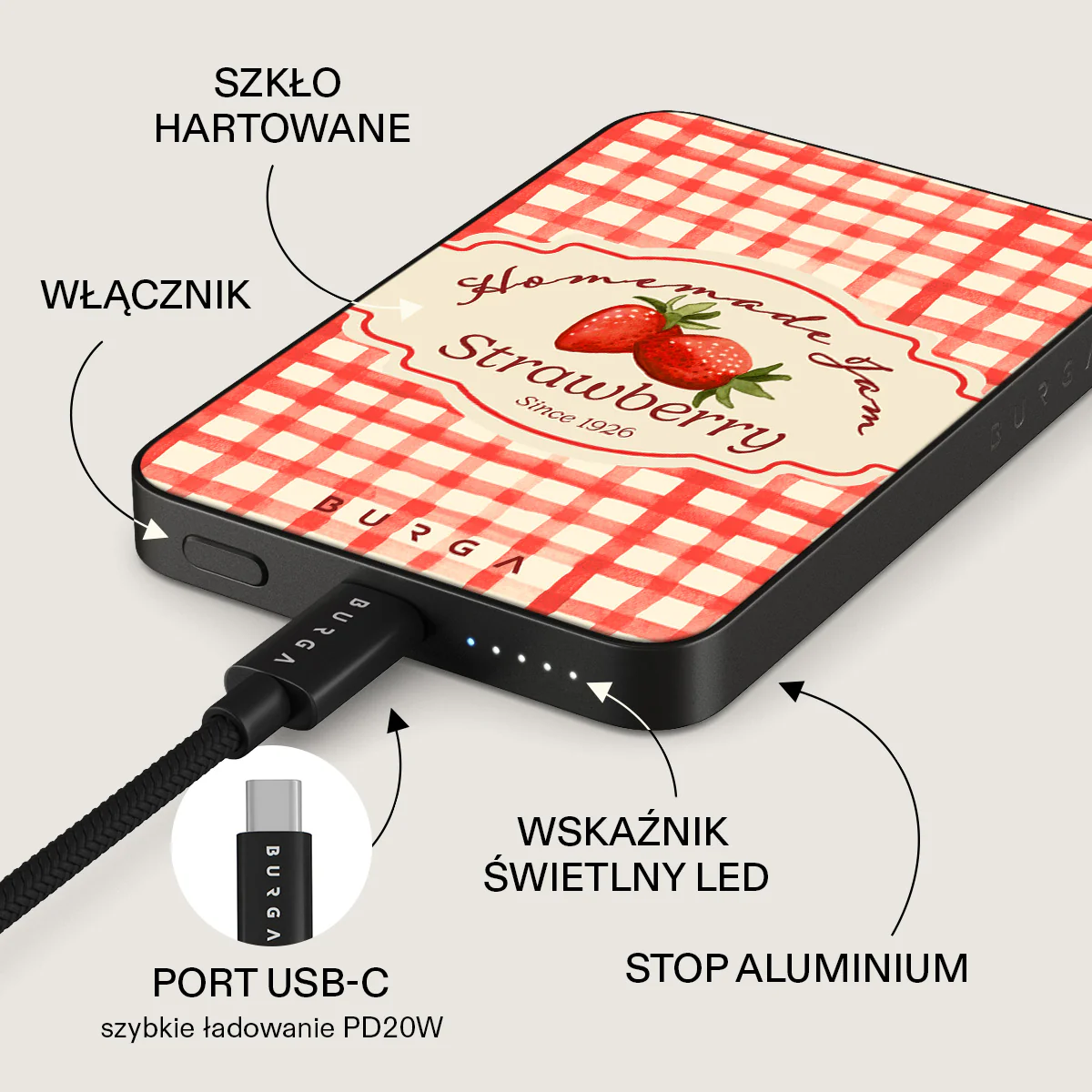 Grandma's Jam - Magnetyczny power bank - Image 5