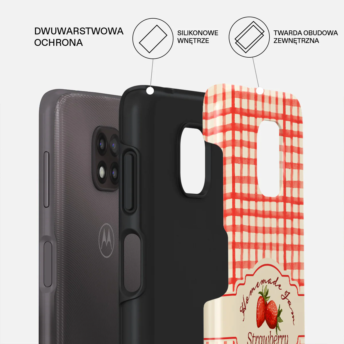 Grandma's Jam - Motorola Moto G Power 2021 Etui - Image 2