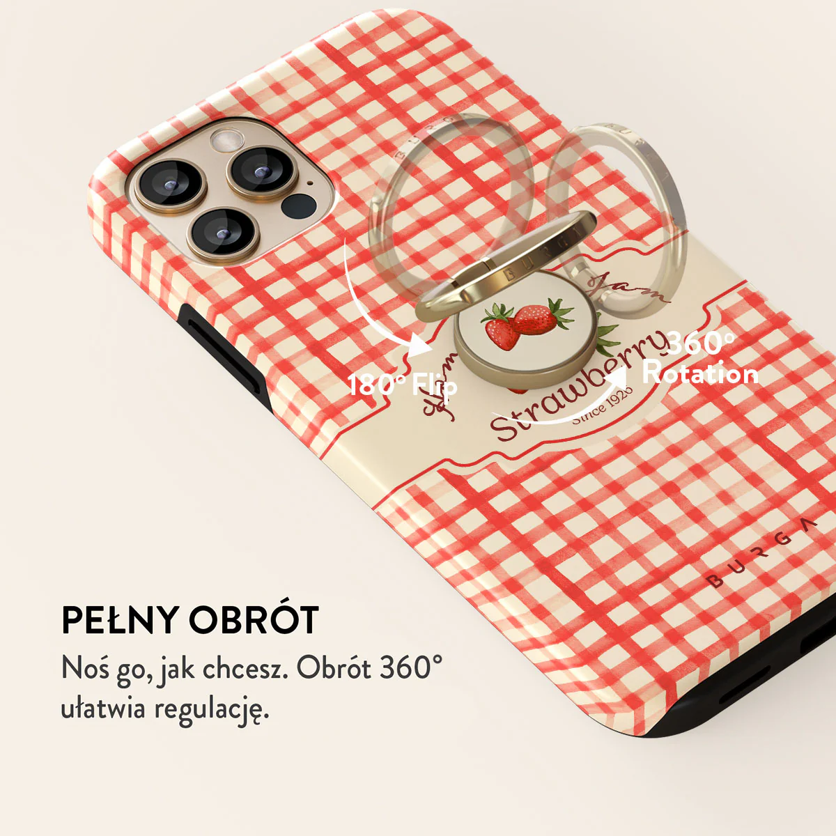 Grandma's Jam - Samoprzylepny Okrągły Uchwyt - Image 8