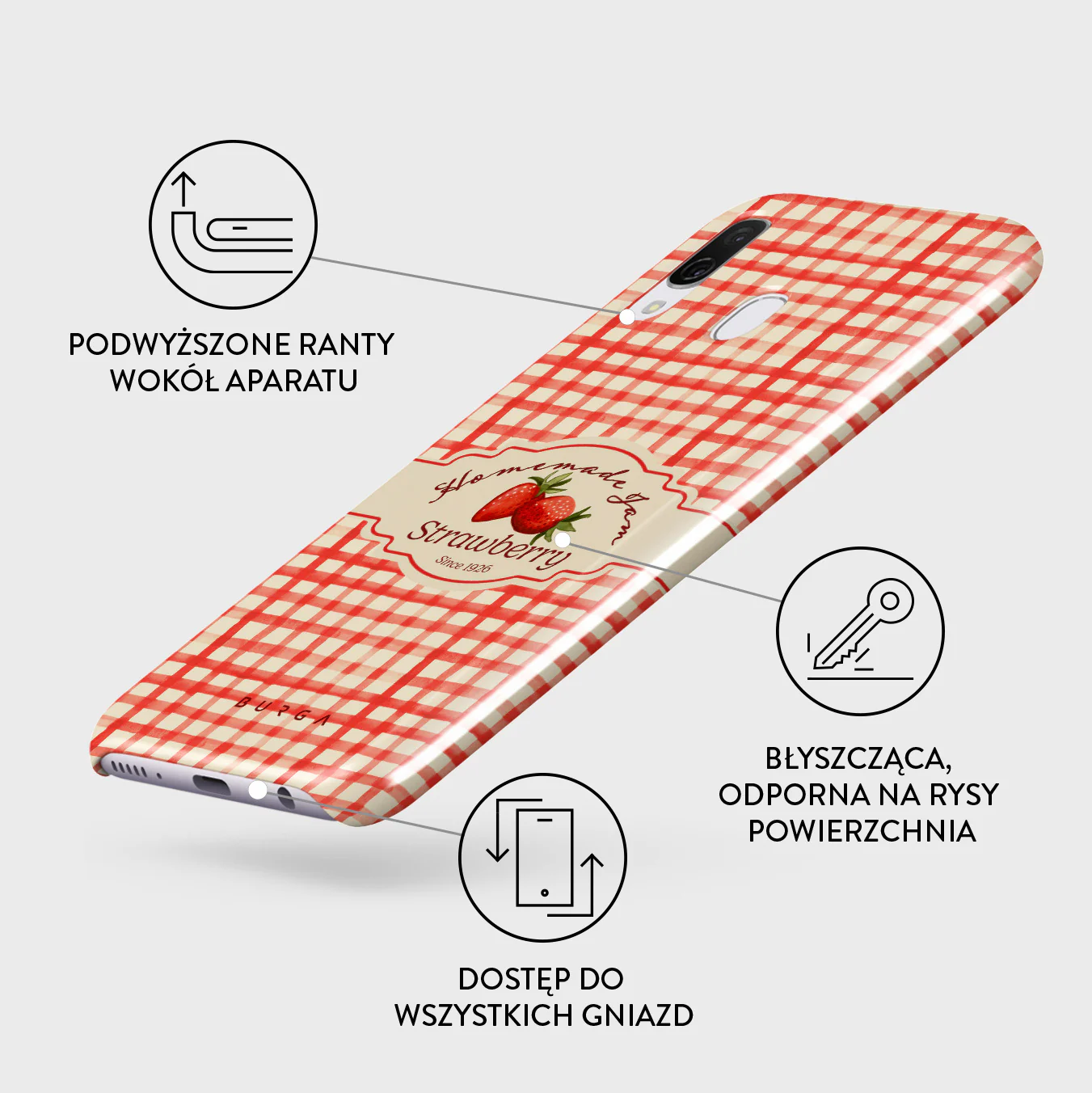 Grandma's Jam - Samsung Galaxy A40 Etui - Image 3