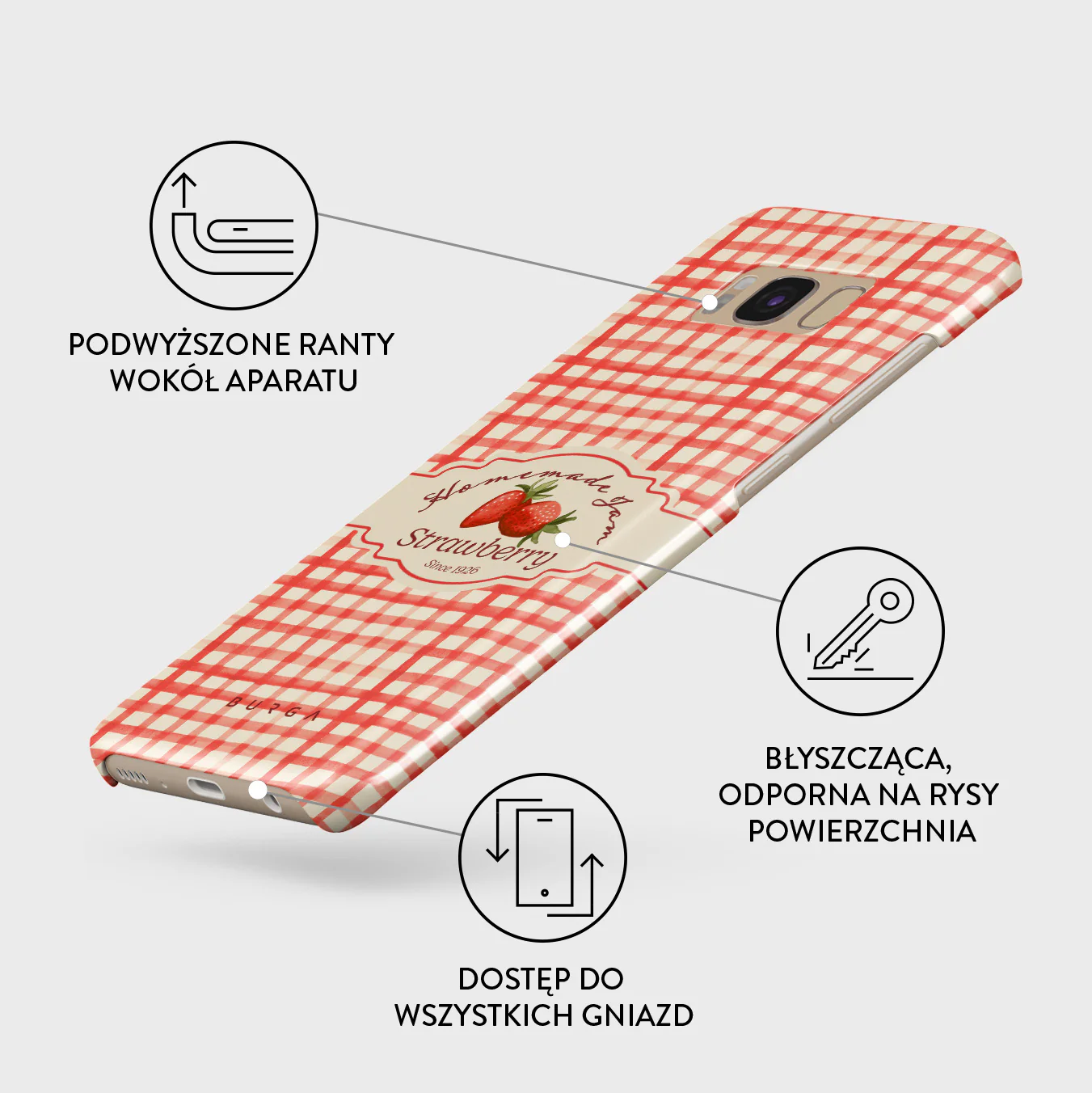 Grandma's Jam - Samsung Galaxy S8 Etui - Image 3