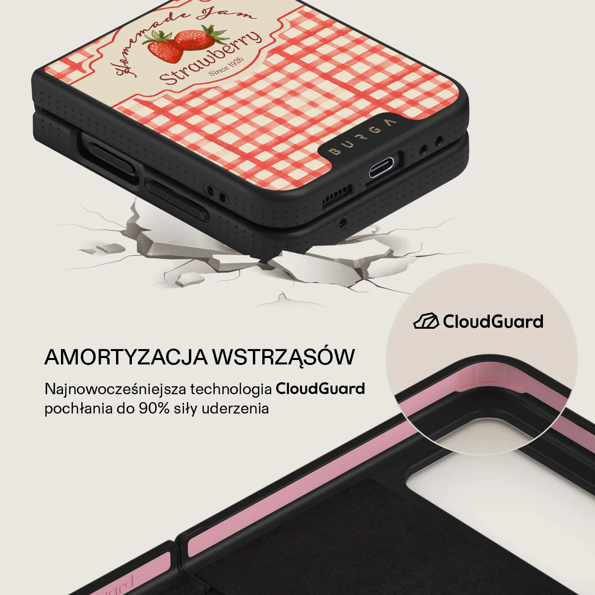 Grandma's Jam - Samsung Galaxy Z Flip 4 Etui - Image 16