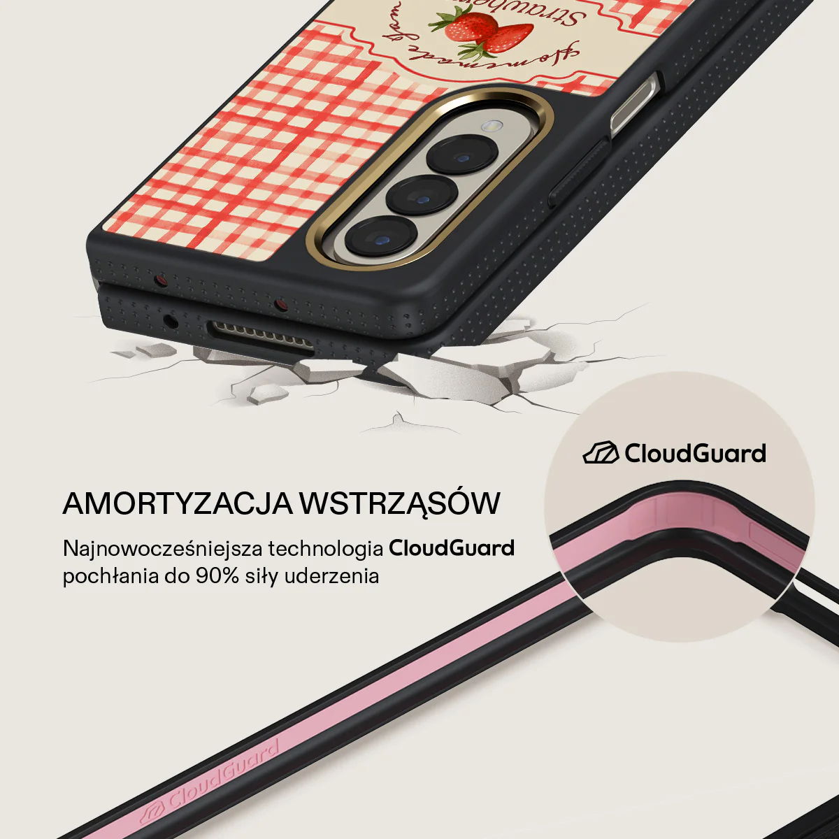 Grandma's Jam - Samsung Galaxy Z Fold 4 Etui - Image 8
