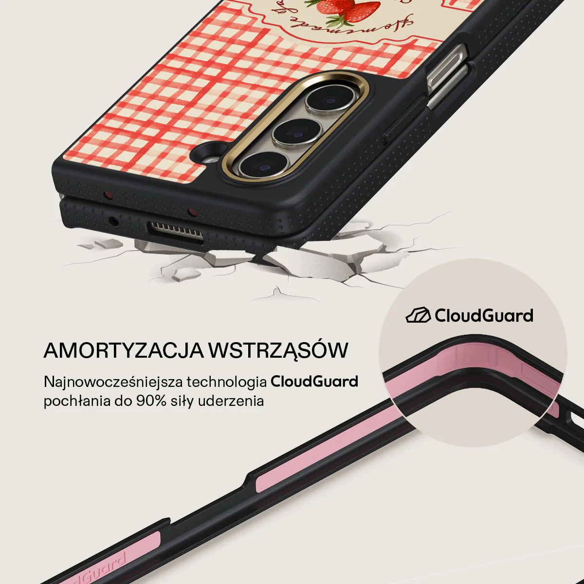 Grandma's Jam - Samsung Galaxy Z Fold 5 Etui - Image 3