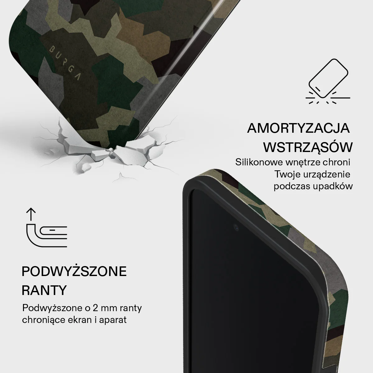 Tropical Green Camo - iPhone 17e Etui - Image 4