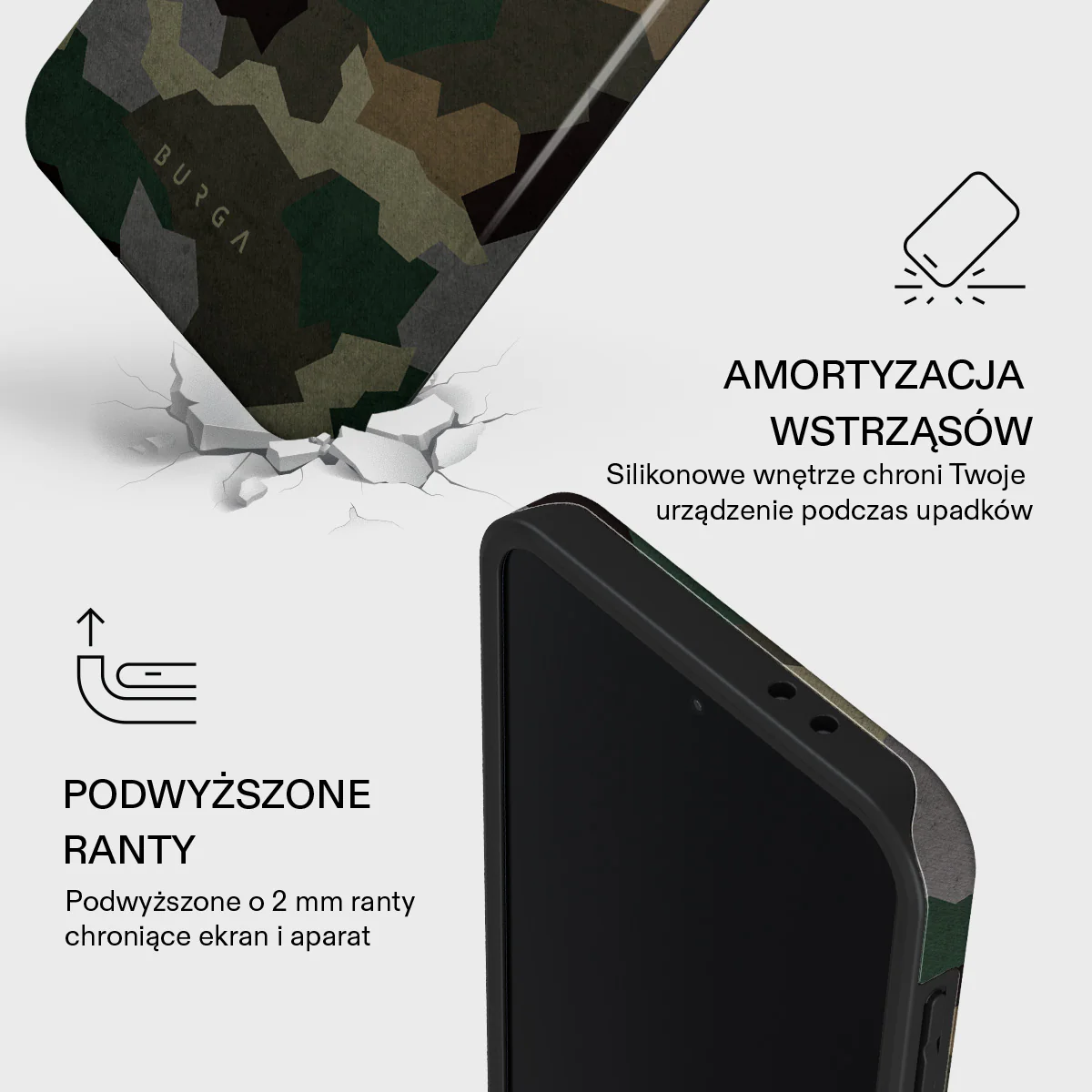 Tropical Green Camo - Samsung Galaxy A37 5G Etui - Image 4