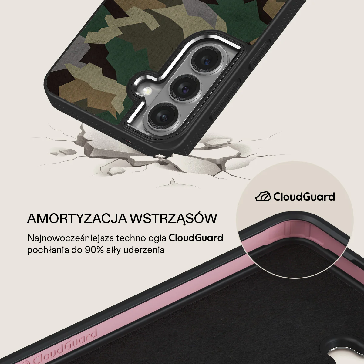 Tropical Green Camo - Samsung Galaxy S26 Etui - Image 14