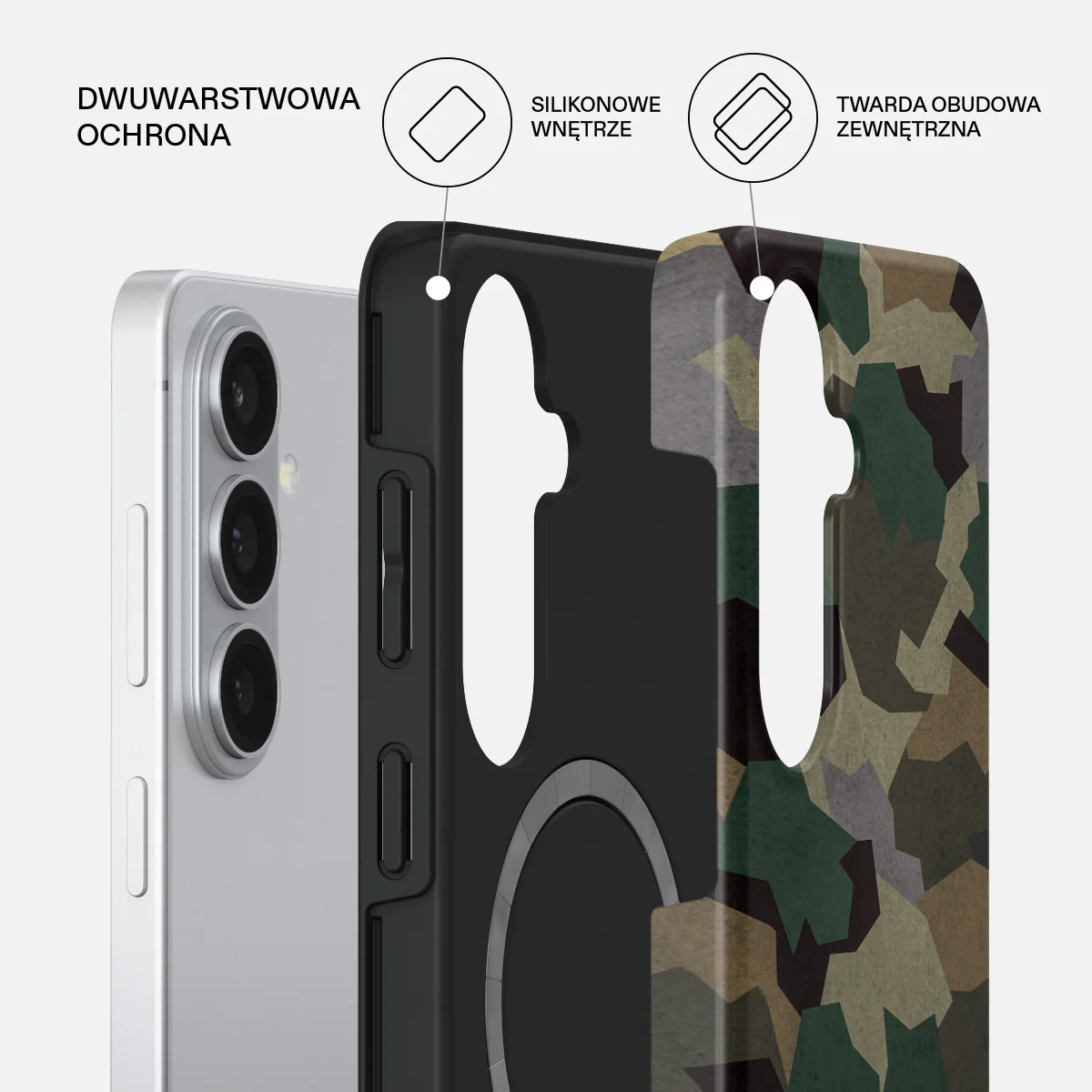 Tropical Green Camo - Samsung Galaxy S26 Etui - Image 2