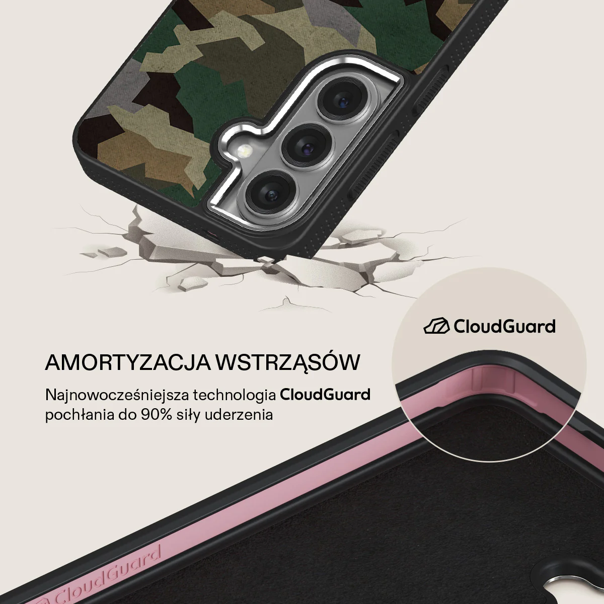 Tropical Green Camo - Samsung Galaxy S26 Etui - Image 21