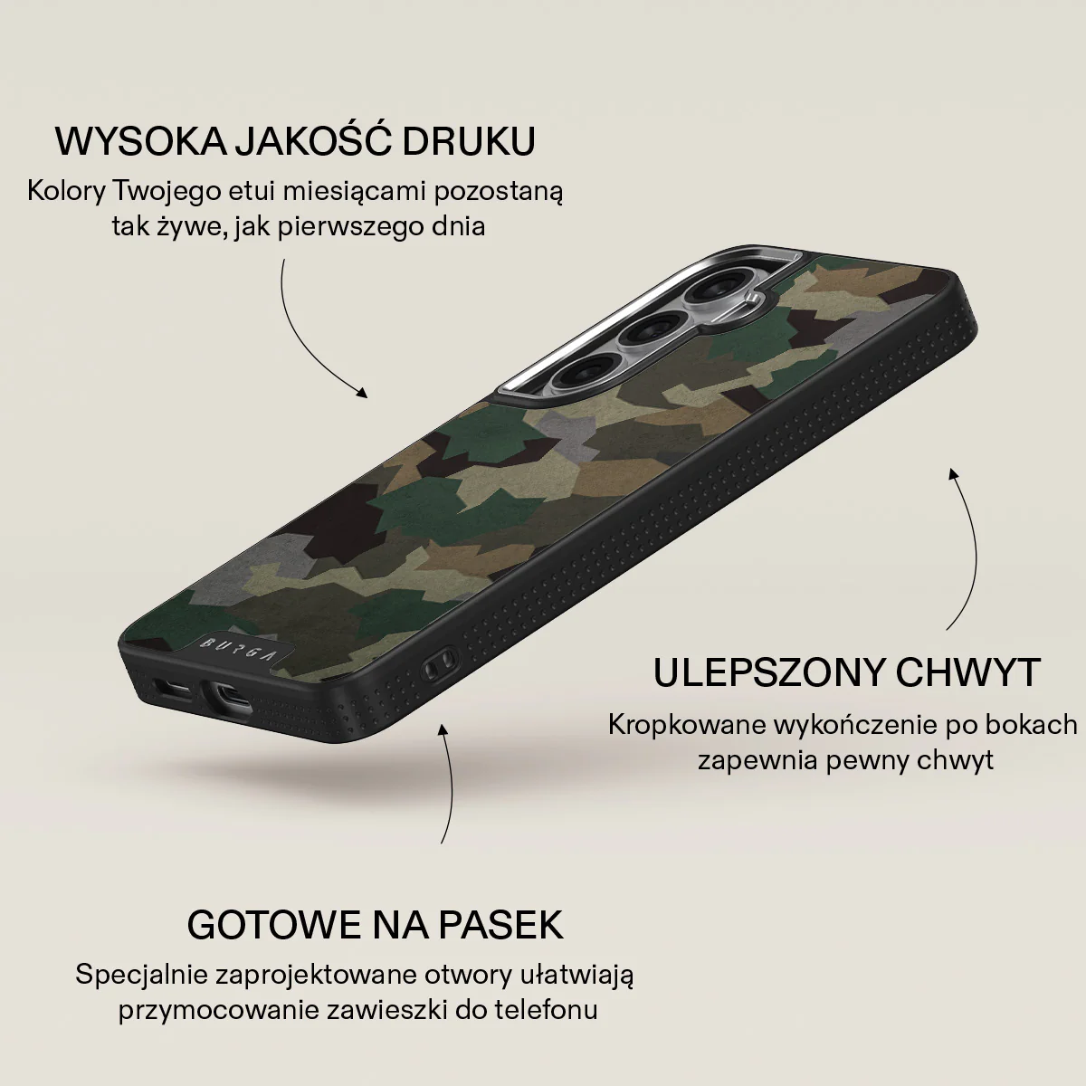 Tropical Green Camo - Samsung Galaxy S26 Etui - Image 23