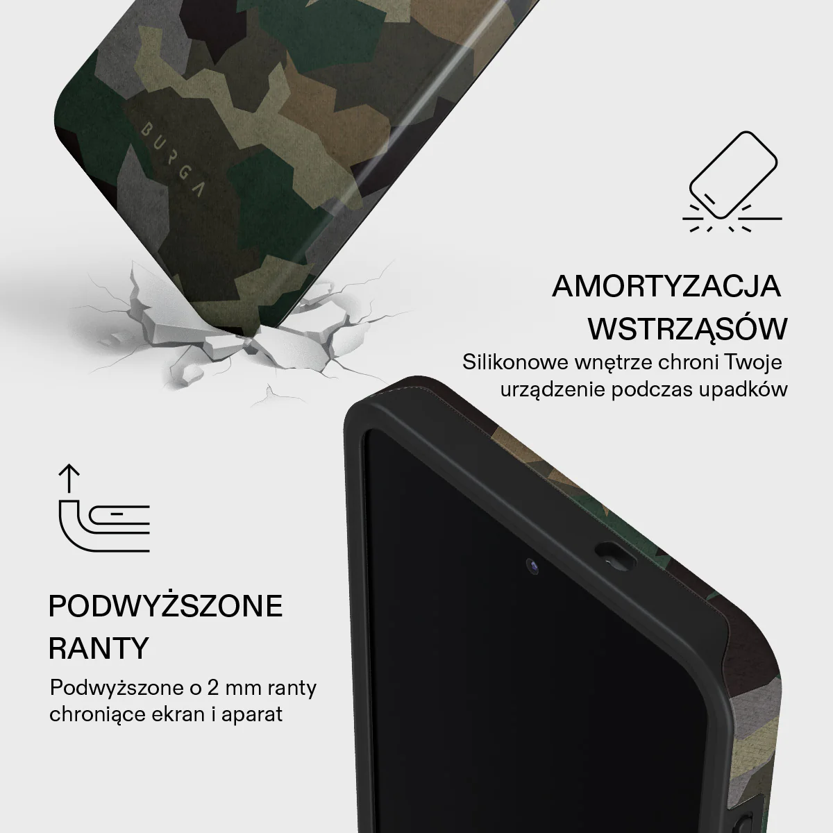Tropical Green Camo - Samsung Galaxy S26 Etui - Image 4