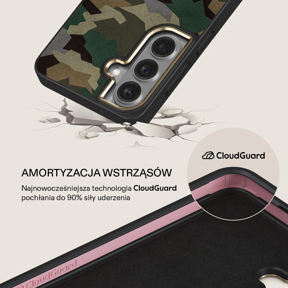 Tropical Green Camo - Samsung Galaxy S26 Etui - Image 7