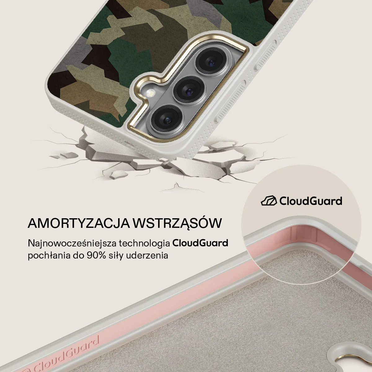 Tropical Green Camo - Samsung Galaxy S26 Plus Etui - Image 28