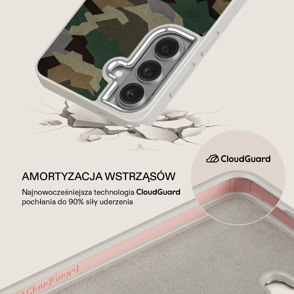 Tropical Green Camo - Samsung Galaxy S26 Plus Etui - Image 35