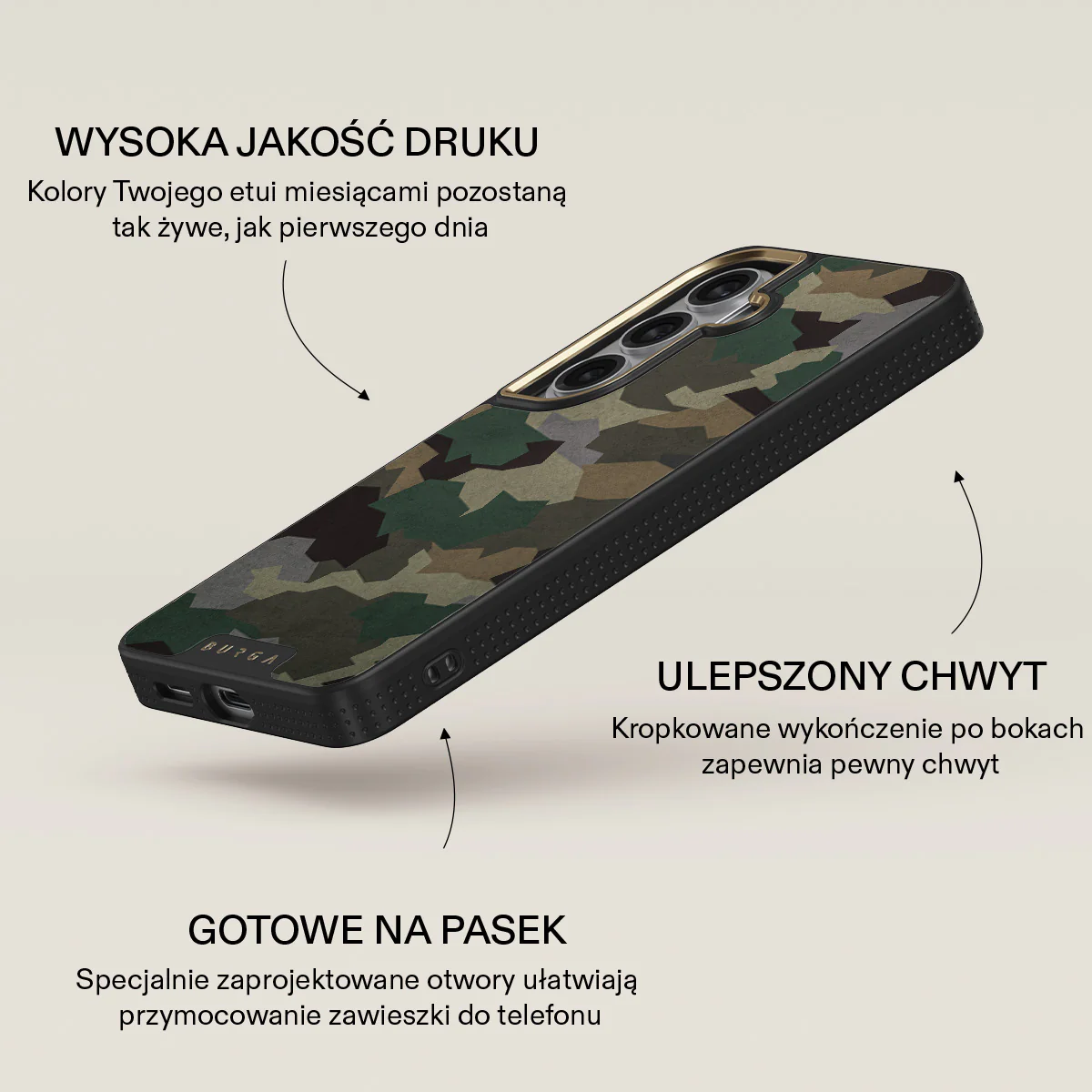 Tropical Green Camo - Samsung Galaxy S26 Plus Etui - Image 9