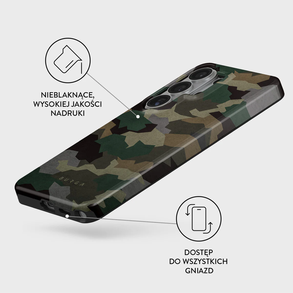 Tropical Green Camo - Samsung Galaxy S26 Ultra Etui - Image 3