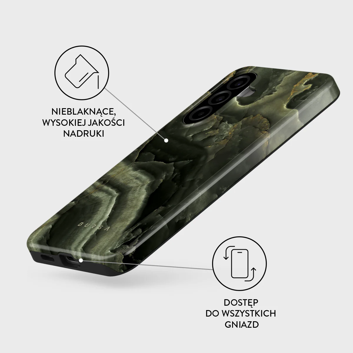 Misty Forest - Samsung Galaxy A57 5G Etui - Image 3
