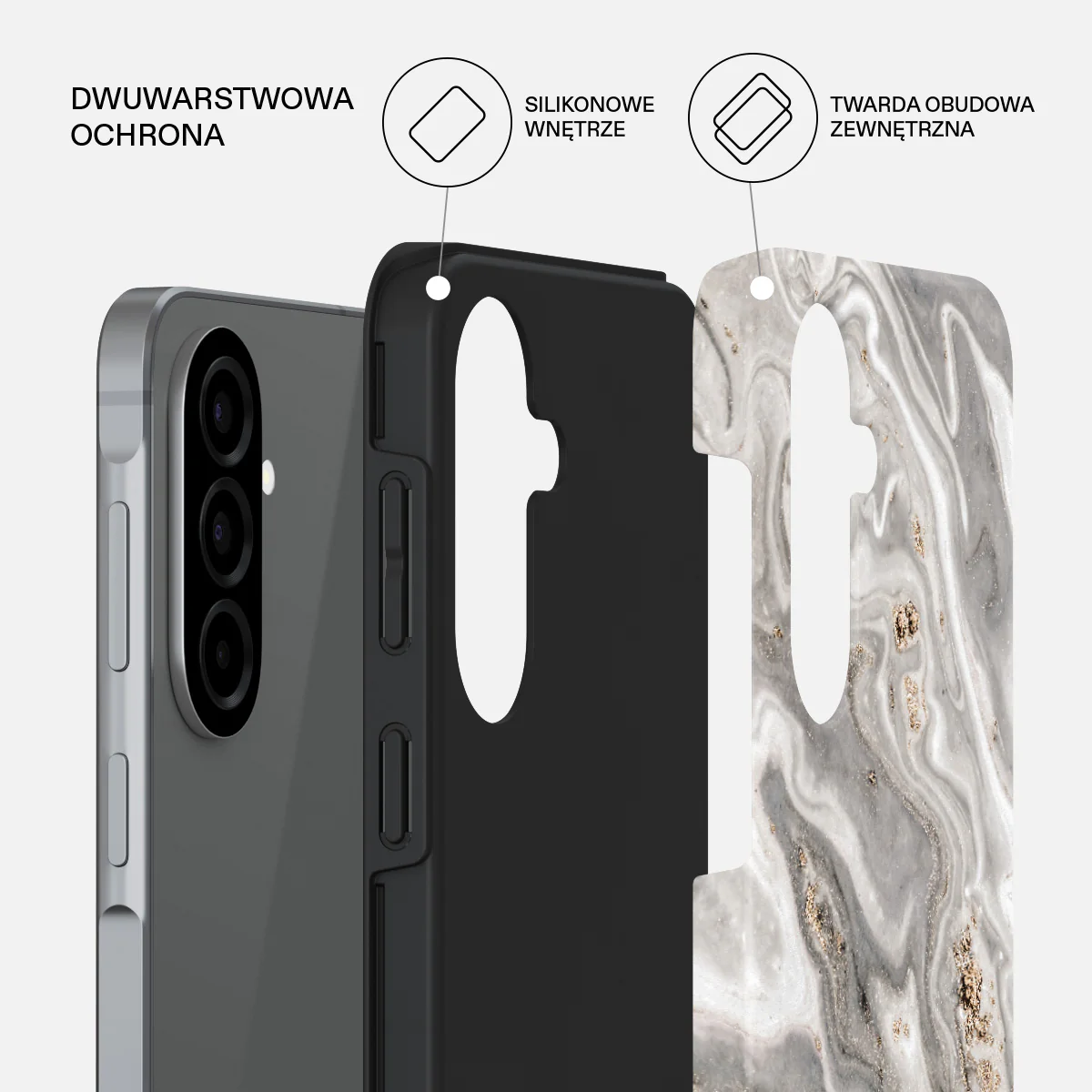 Snowstorm - Samsung Galaxy A57 5G Etui - Image 2