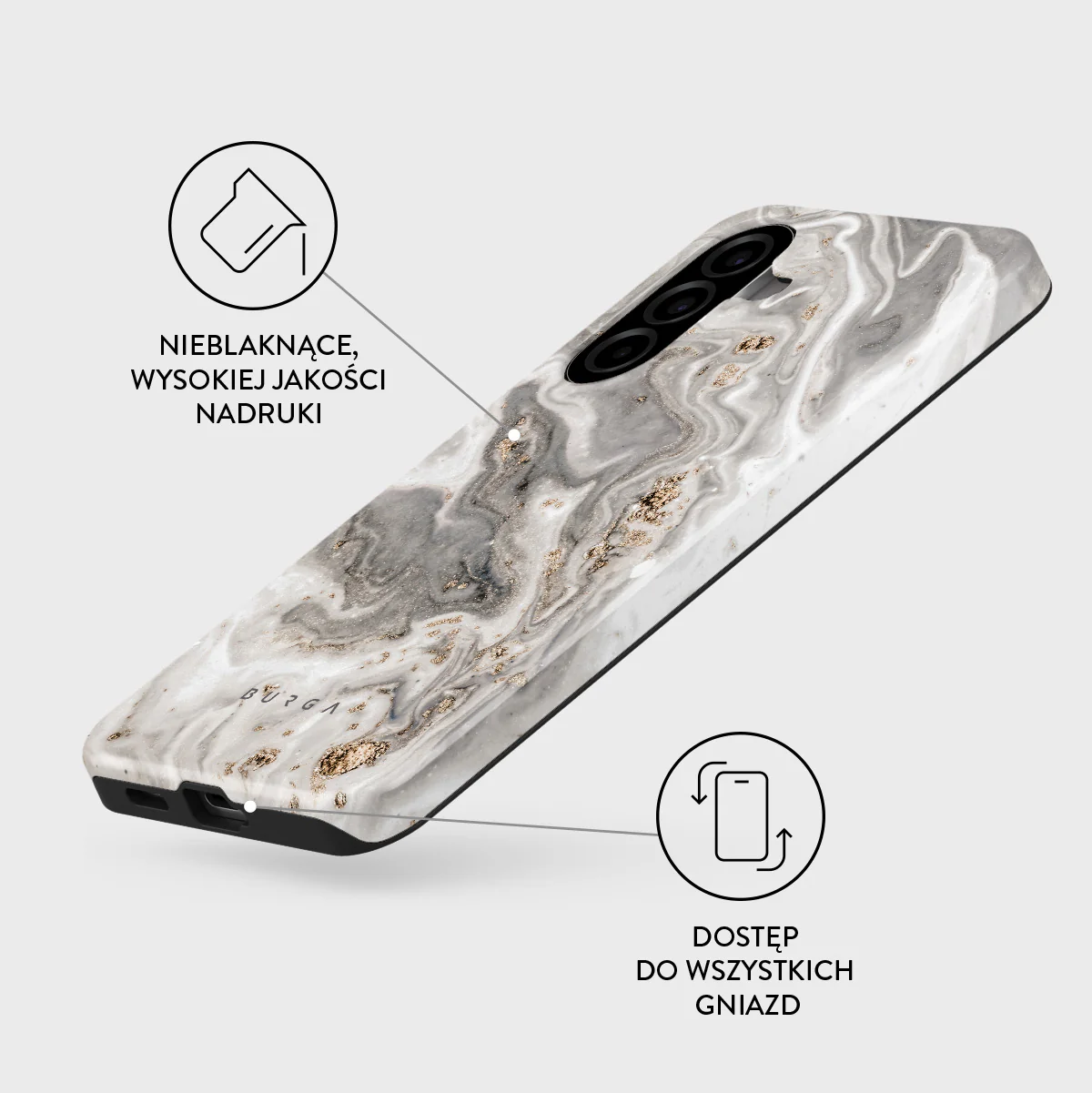 Snowstorm - Samsung Galaxy A57 5G Etui - Image 3