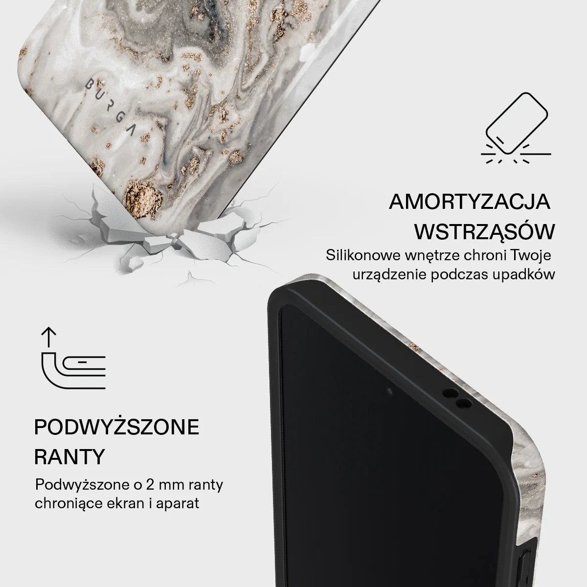 Snowstorm - Samsung Galaxy A57 5G Etui - Image 4
