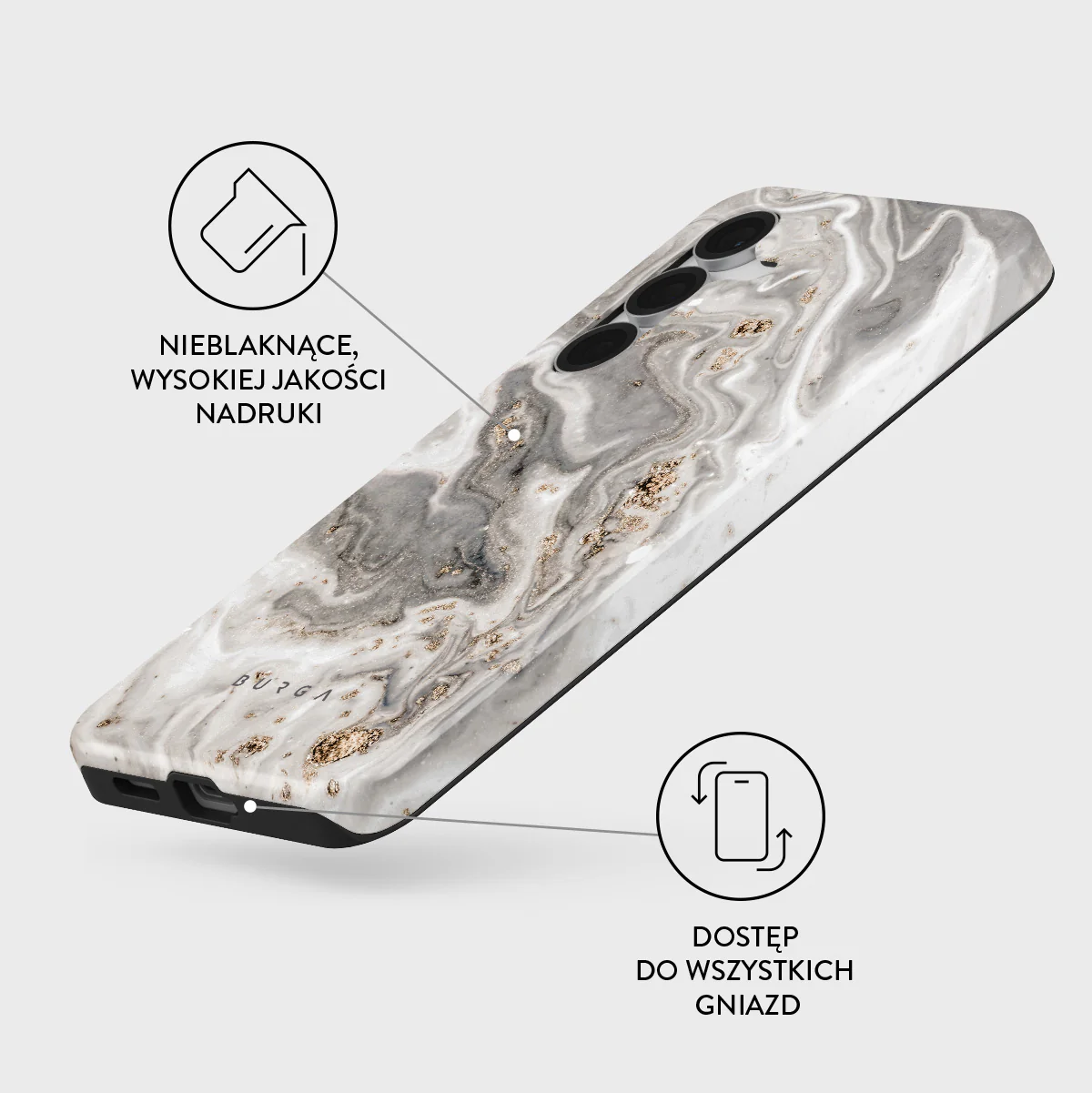 Snowstorm - Samsung Galaxy S25 FE Etui - Image 3