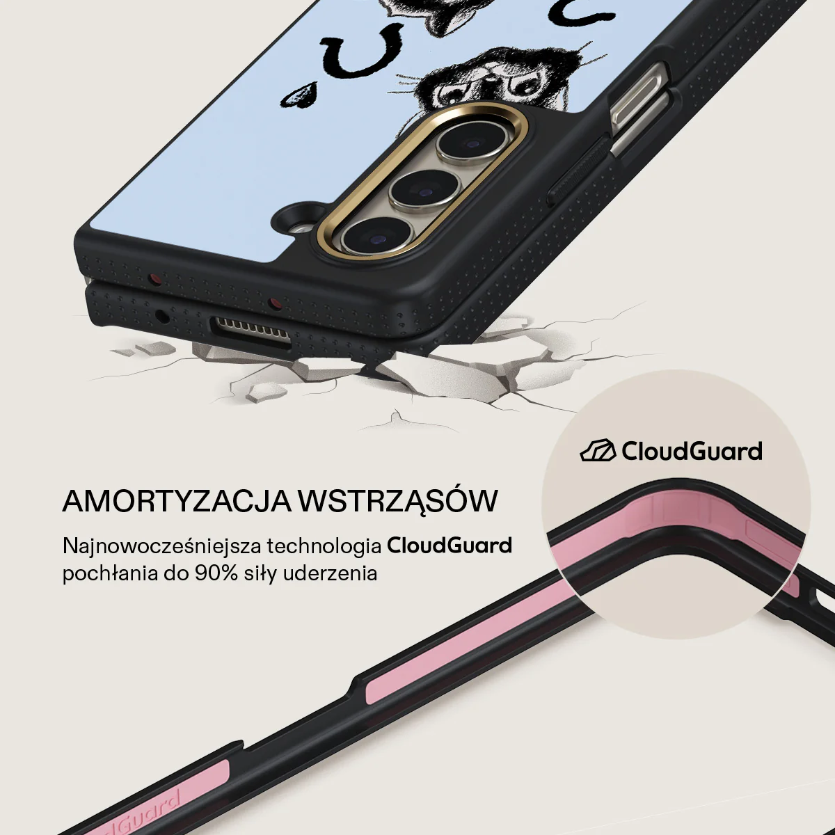 Hocus Pocus - Samsung Galaxy Z Fold 5 Etui - Image 3