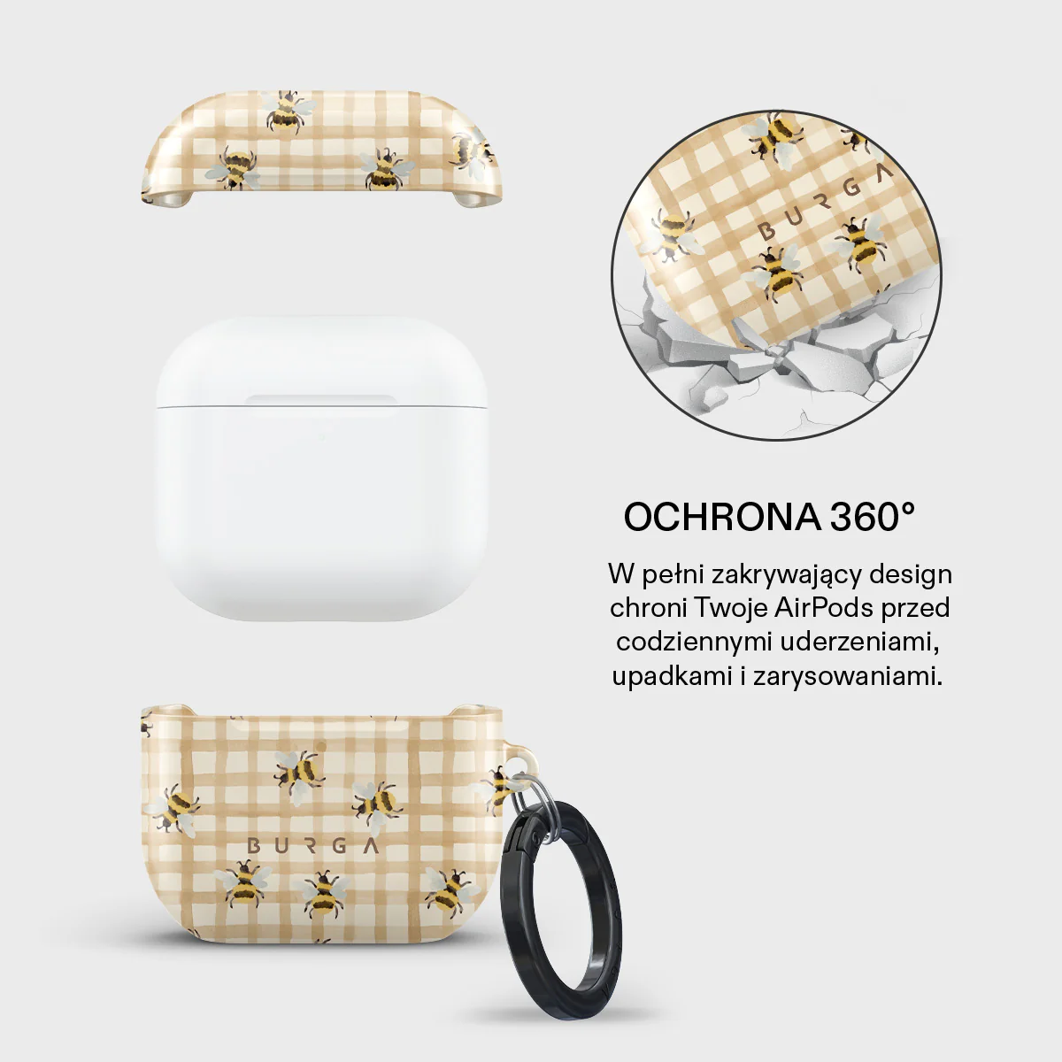 Honeycomb - Etui AirPods 4 - Image 2