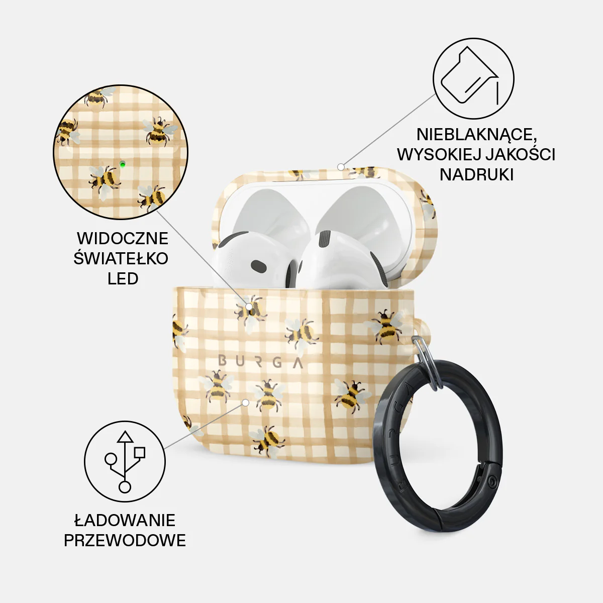 Honeycomb - Etui AirPods 4 - Image 3