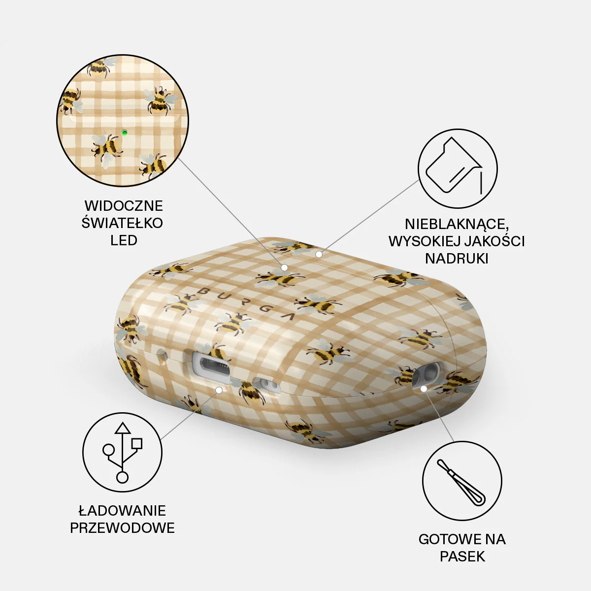 Honeycomb - Etui AirPods Pro 2 - Image 3