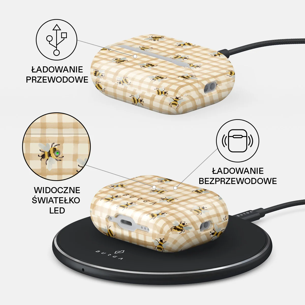 Honeycomb - Etui AirPods Pro 3 - Image 3