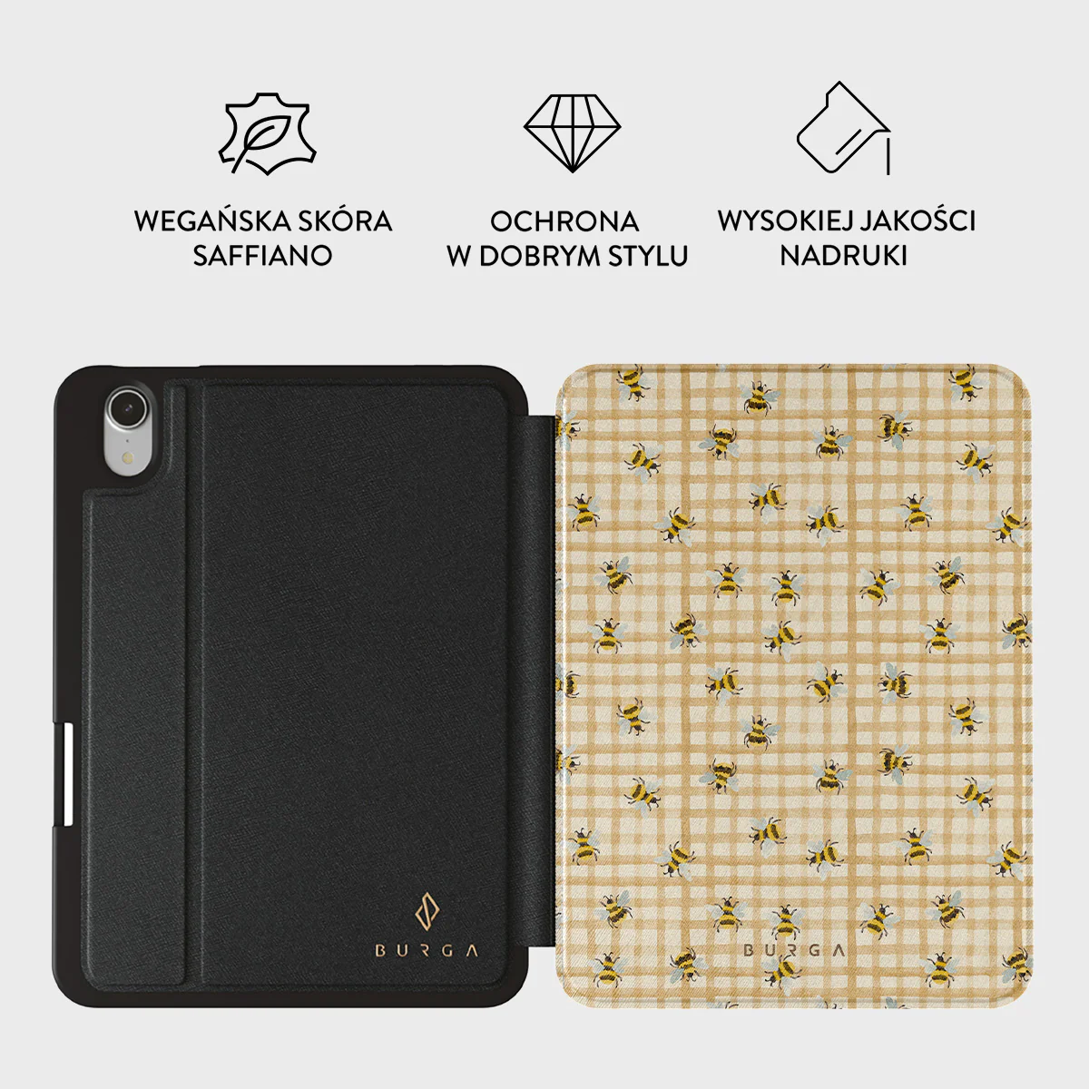Honeycomb - Etui na iPad Mini 8.3 (A17 Pro/6 generacji) - Image 2