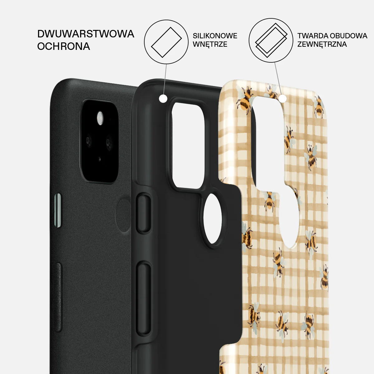 Honeycomb - Google Pixel 5 Etui - Image 2